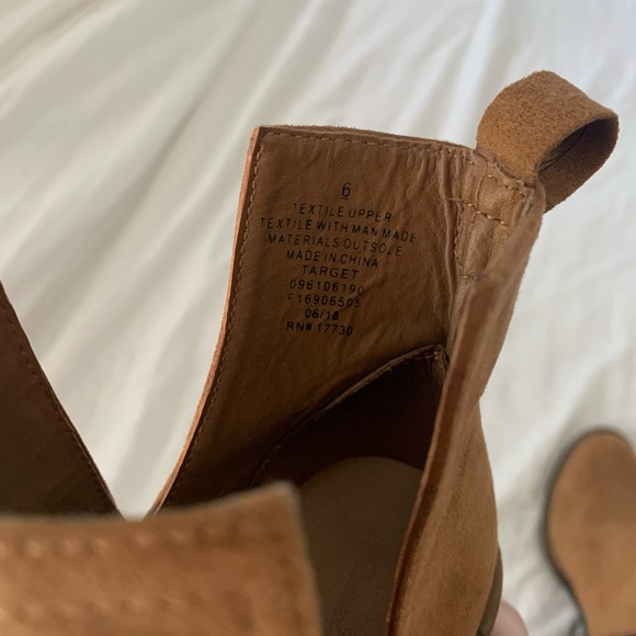 Target Camel Suede Booties - Picture 5 of 5